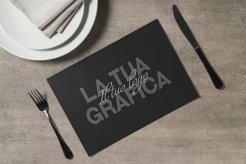 TOVAGLIETTA CARTA PAGLIA NERA 80GR.