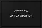TOVAGLIETTA CARTA PAGLIA NERA 80GR. 30x40cm. STAMPA COL.ARGENTO