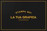 TOVAGLIETTA CARTA PAGLIA NERA 80GR. 30x40cm. STAMPA COL.ORO