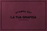 TOVAGLIETTA CARTA PAGLIA BORDEAUX 80GR. 30x40cm. STAMPA COL.NERO
