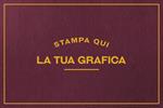 TOVAGLIETTA CARTA PAGLIA BORDEAUX 80GR. 30x40cm. STAMPA COL.ORO