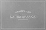 TOVAGLIETTA CARTA PAGLIA GRIGIA 80GR. 30x40cm. STAMPA COL.ARGENTO