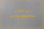 TOVAGLIETTA CARTA PAGLIA GRIGIA 80GR. 30x40cm. STAMPA COL.ORO