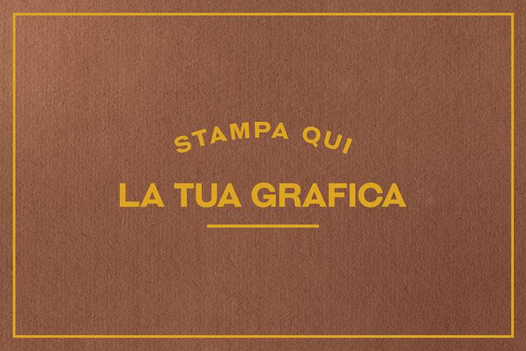 TOVAGLIETTA CARTA PAGLIA CACAO 80GR. 30x40cm. STAMPA COL.ORO